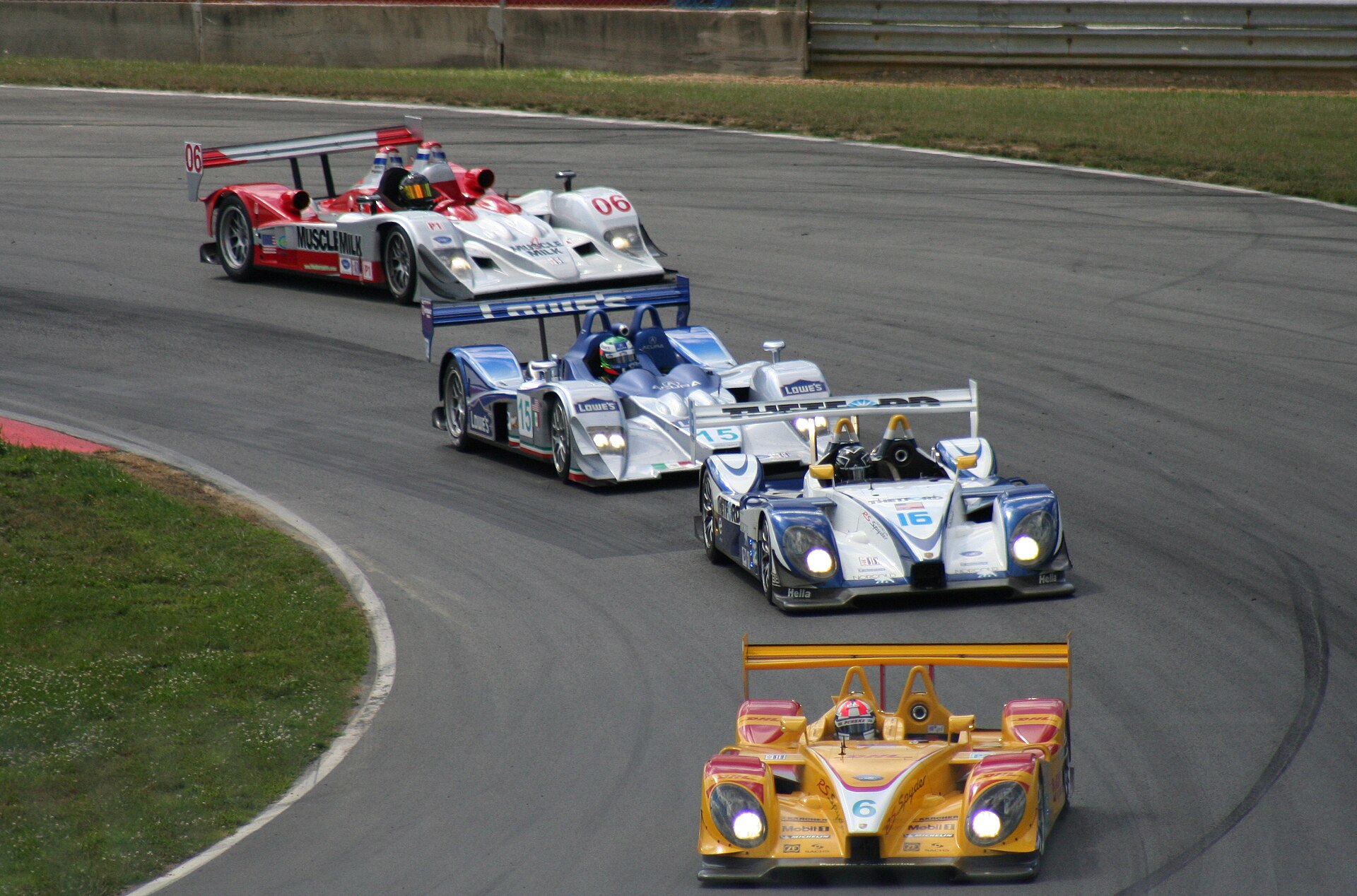 Mid-Ohio Sports Car Course alms prototypes 2007