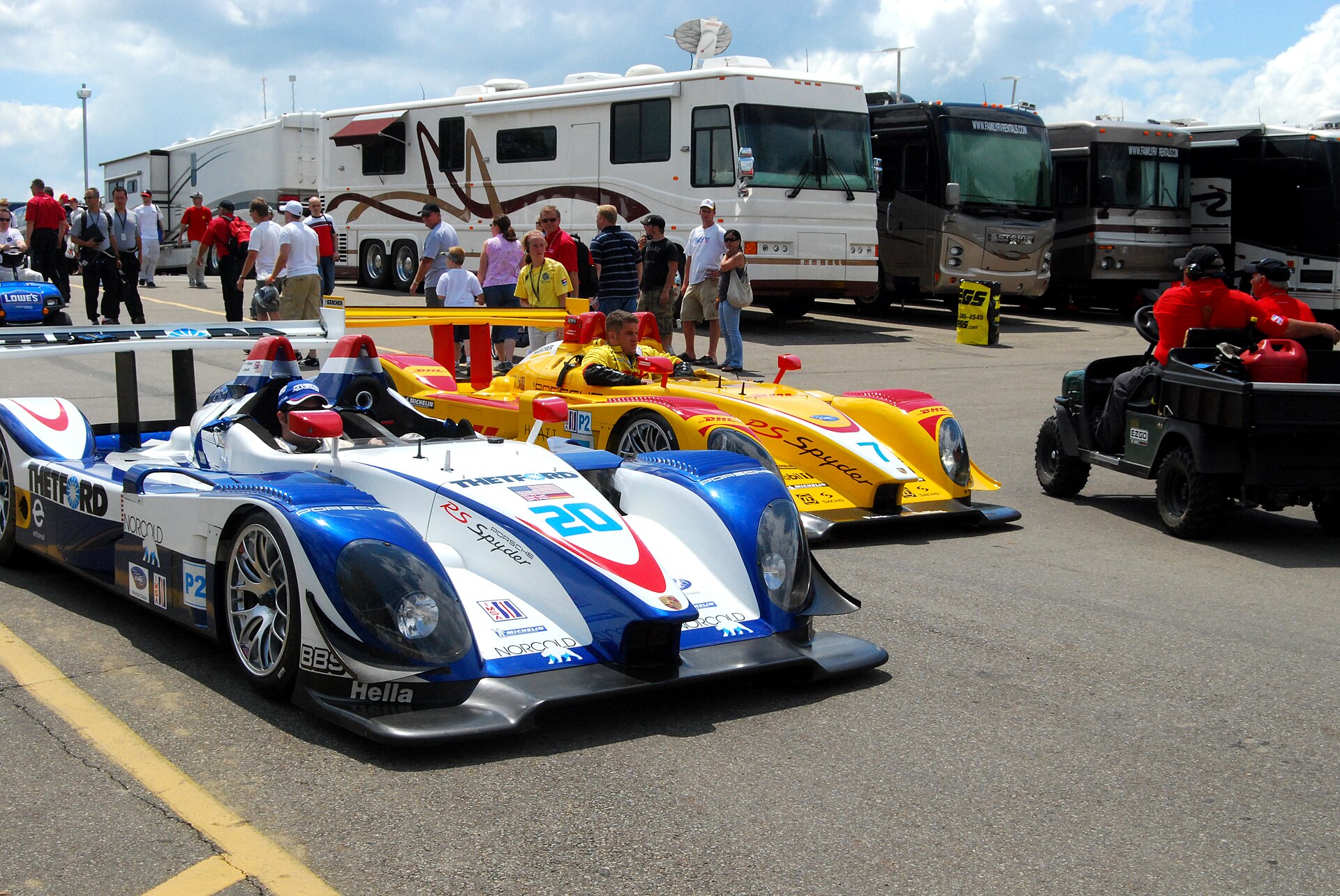Mid-Ohio Sports Car Course dyson penske spyders 2007