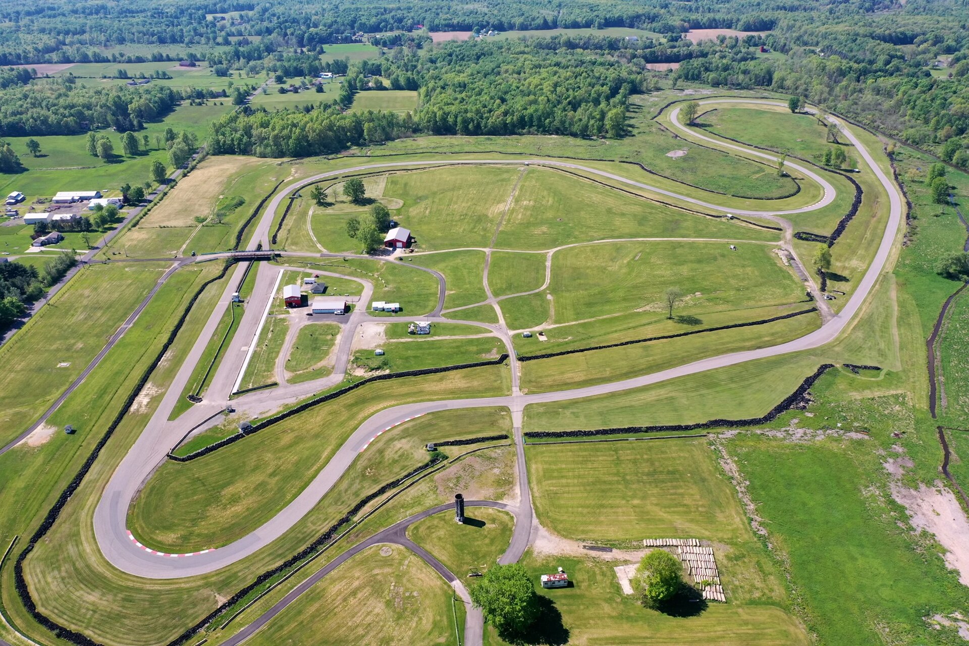 Nelson's Ledges Road Course wikimedia nelson's 2018 aerial